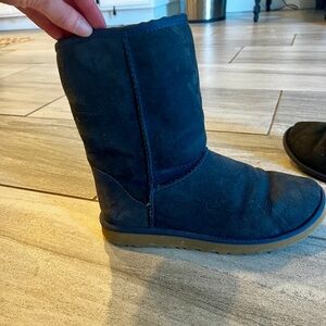 UGG Dark Blue Classic Boots with defect